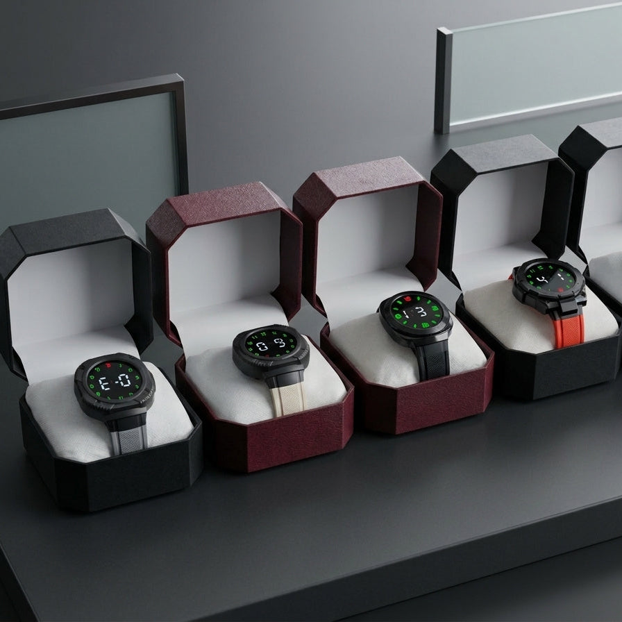 Zeeno Place Digital Touch Screen LED Watch Collection in Five Colors
