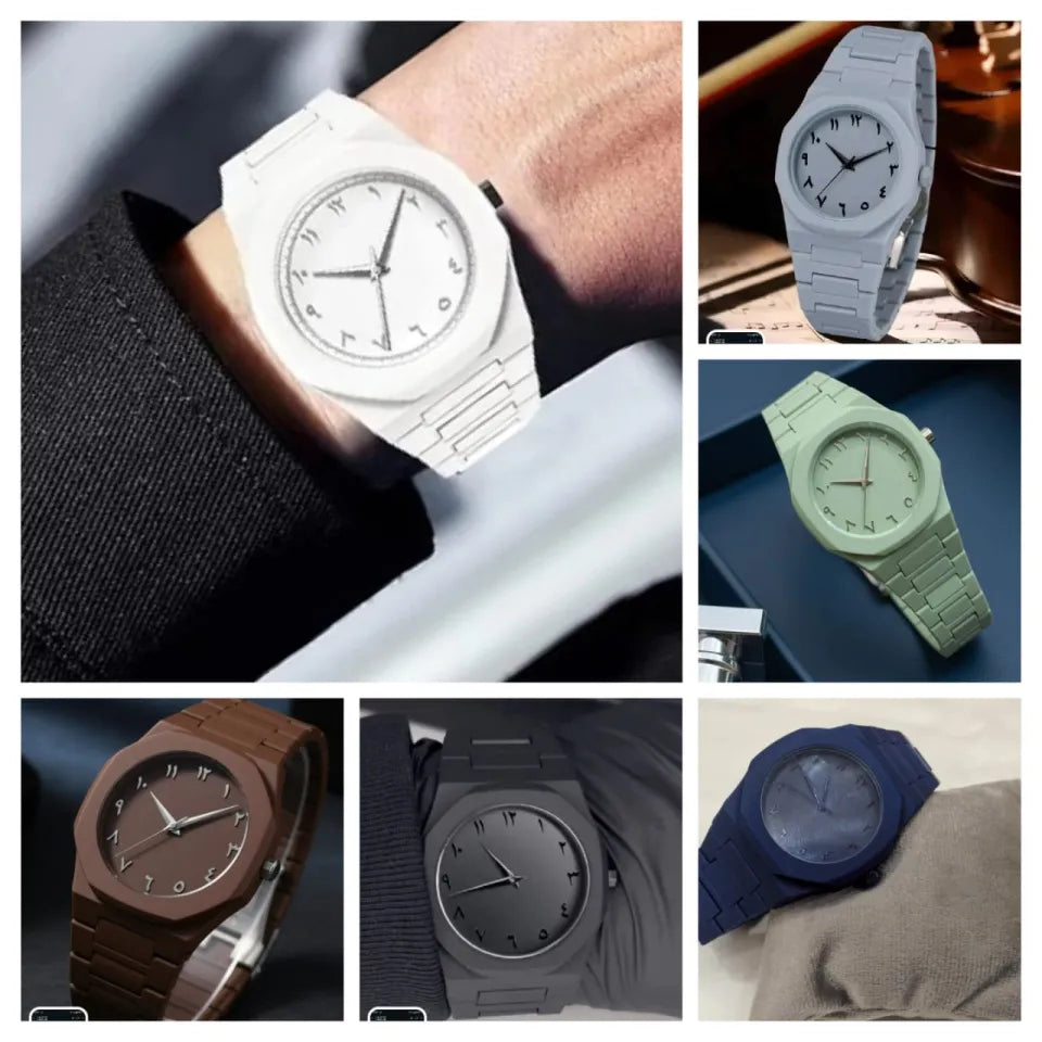 Minimalist Arabic Dial Watch Collection by Zeeno Place.